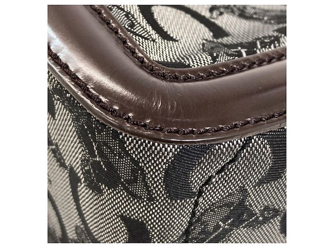 Céline Borsa Boogie Bag C Sulky di Celine Marrone Marrone scuro - vista 21