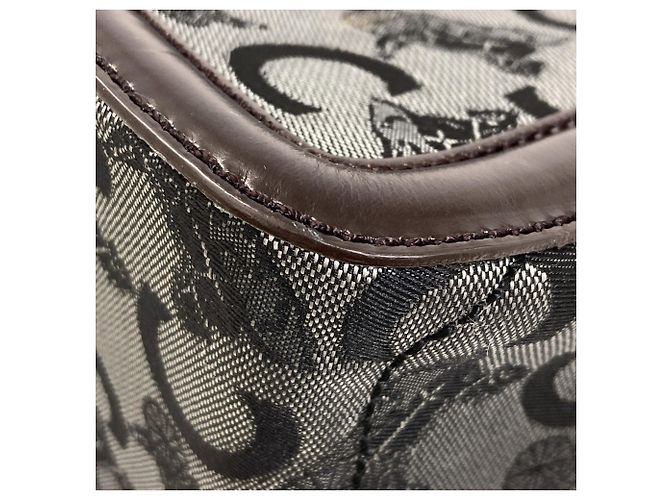Céline Borsa Boogie Bag C Sulky di Celine Marrone Marrone scuro - vista 23