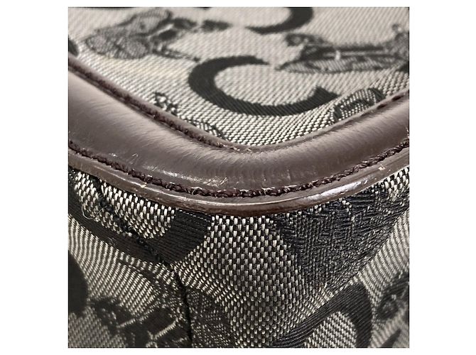 Céline Borsa Boogie Bag C Sulky di Celine Marrone Marrone scuro - vista 24