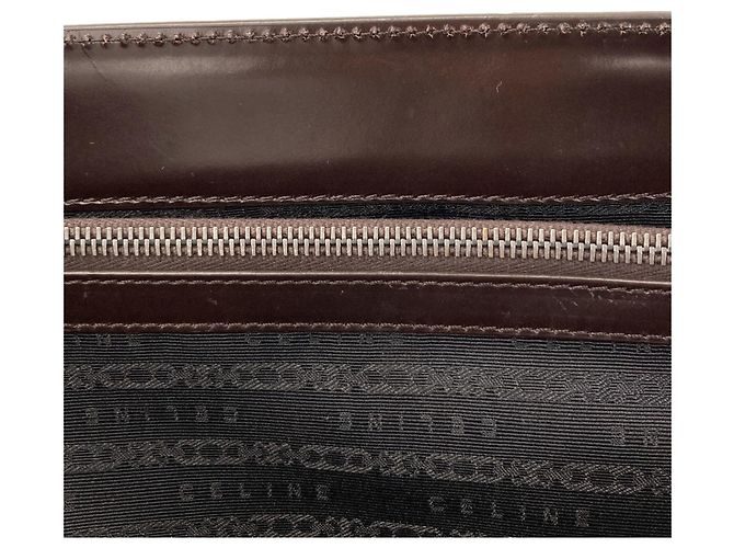 Céline Borsa Boogie Bag C Sulky di Celine Marrone Marrone scuro - vista 9