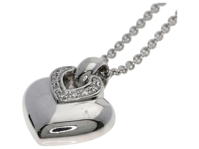 Bulgari Collana Doppio Cuore in Diamanti Bvlgari - vista 6