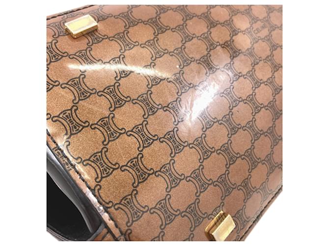 Céline Borsa Tote Celine Macadam Marrone - vista 12