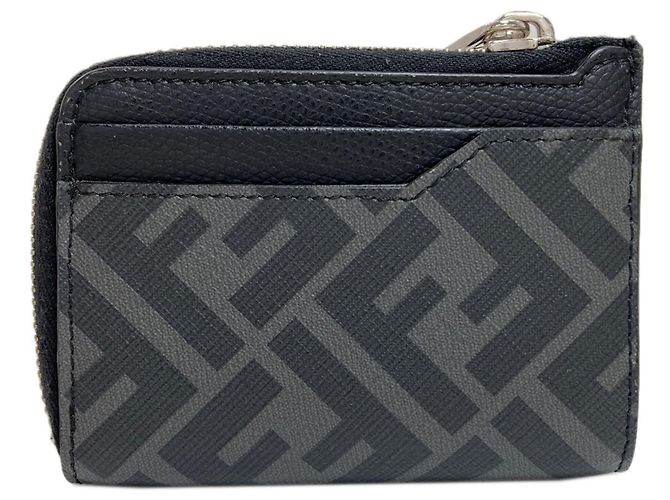 Fendi Zucca Pattern Coin Case Brown - view 2