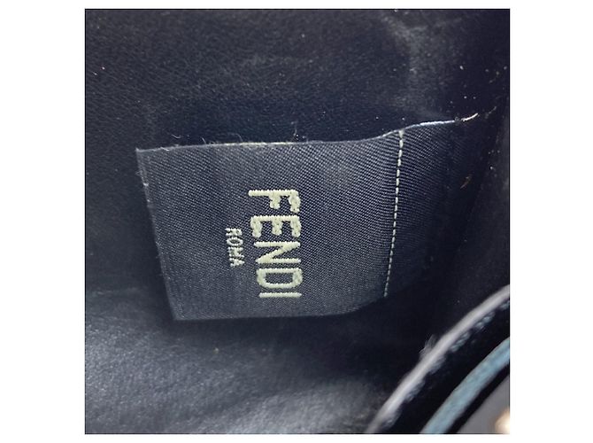 Fendi Zucca Pattern Coin Case Brown - view 5
