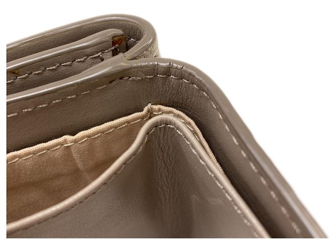 Chloé Chloe Abby Cartera de cuero plegable para mujer Castaño - vista 13