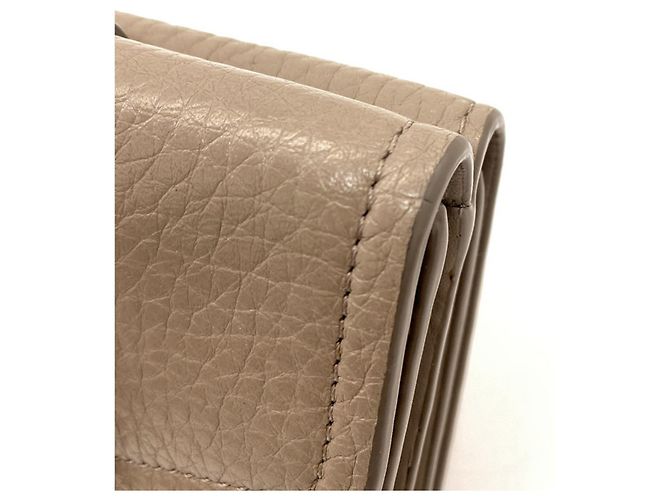 Chloé Chloe Abby Cartera de cuero plegable para mujer Castaño - vista 16