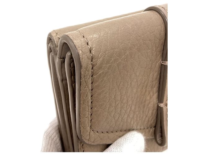 Chloé Chloe Abby Cartera de cuero plegable para mujer Castaño - vista 17