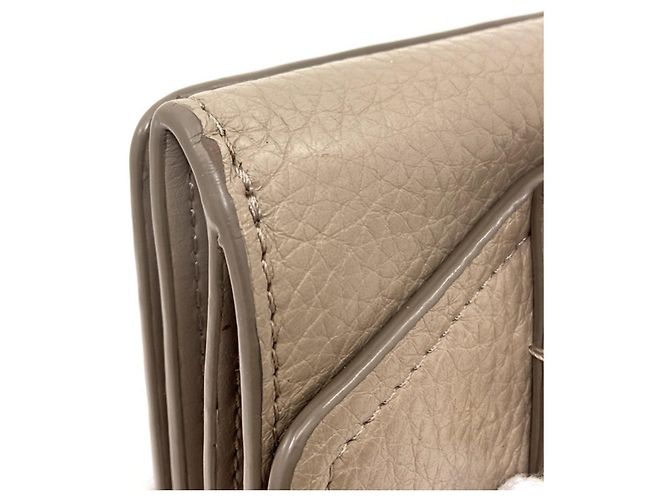 Chloé Chloe Abby Cartera de cuero plegable para mujer Castaño - vista 19