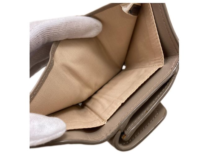 Chloé Chloe Abby Cartera de cuero plegable para mujer Castaño - vista 6