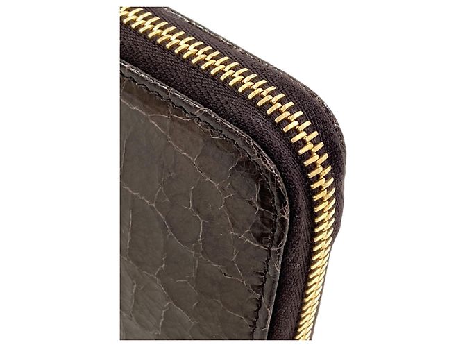 Cartera larga de cuero con relieve Miu Miu Negro - vista 20