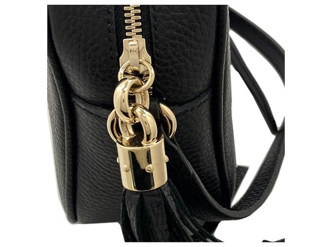 Borsa a Spalla Gucci Soho Disco Nero - vista 10