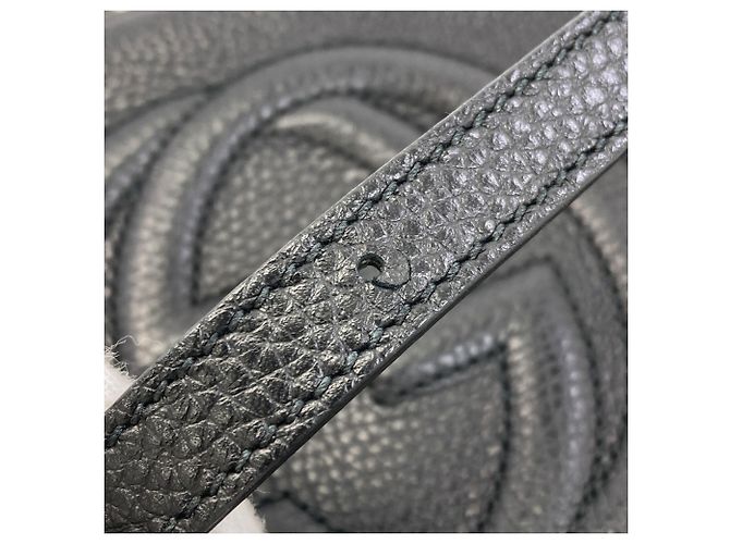 Borsa a Spalla Gucci Soho Disco Nero - vista 12