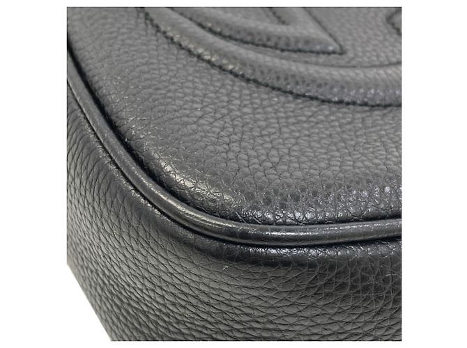 Borsa a Spalla Gucci Soho Disco Nero - vista 13