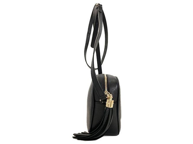Borsa a Spalla Gucci Soho Disco Nero - vista 3