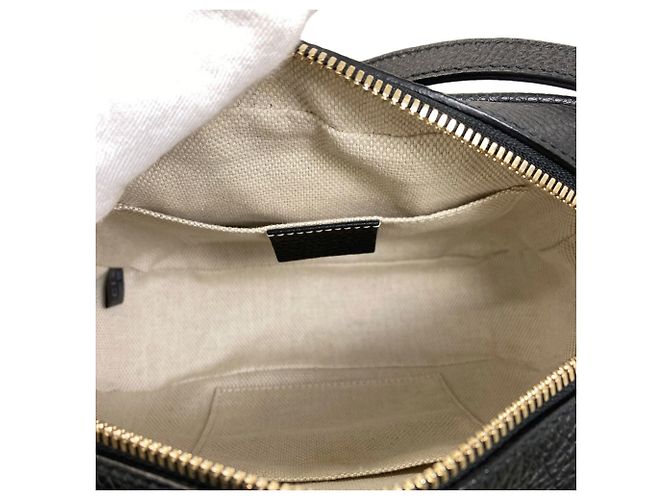 Borsa a Spalla Gucci Soho Disco Nero - vista 5