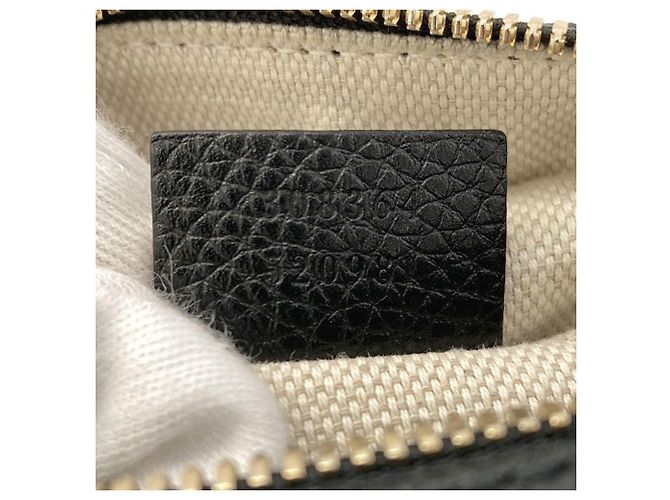 Borsa a Spalla Gucci Soho Disco Nero - vista 7