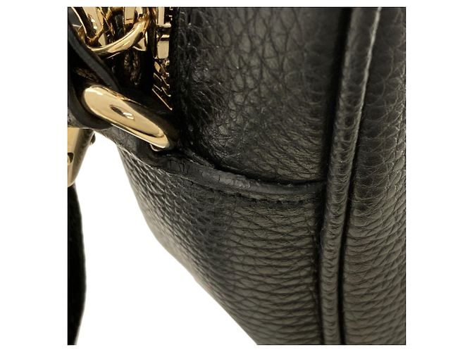 Borsa a Spalla Gucci Soho Disco Nero - vista 9