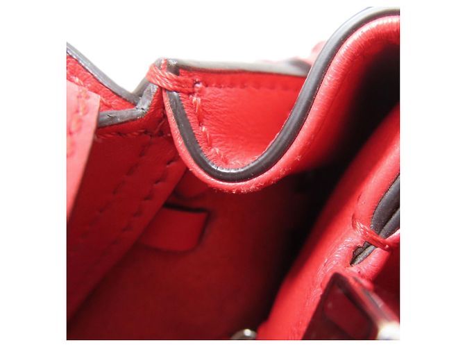 Borsa 2-Way Fendi Peekaboo Mini Rosso - vista 12
