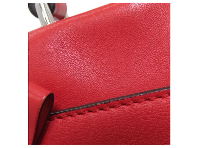 Borsa 2-Way Fendi Peekaboo Mini Rosso - vista 15