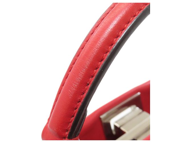 Borsa 2-Way Fendi Peekaboo Mini Rosso - vista 19