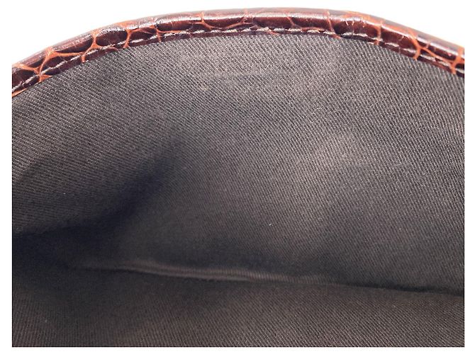 Céline Celine Schultertasche aus Canvas mit Macadam-Muster Braun - Ansicht 9