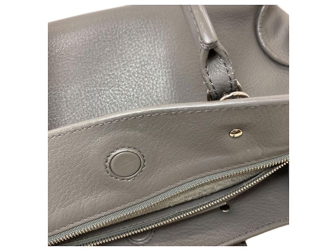 Balenciaga 370926 Paper 2-Way Handbag Marrone - vista 10