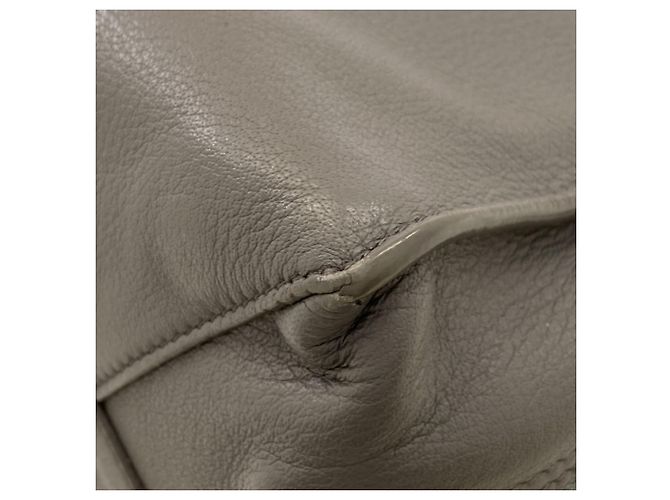 Balenciaga 370926 Paper 2-Way Handbag Marrone - vista 29