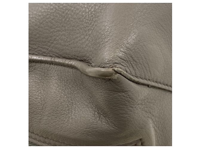 Balenciaga 370926 Paper 2-Way Handbag Marrone - vista 30
