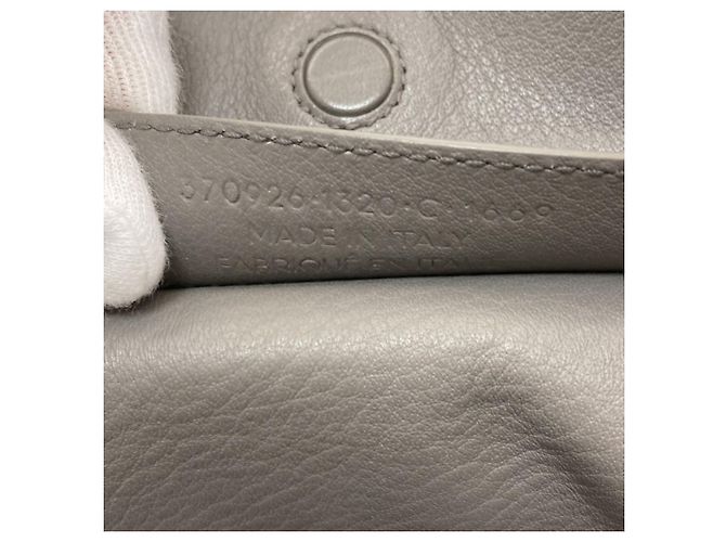 Balenciaga 370926 Paper 2-Way Handbag Marrone - vista 7