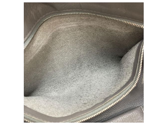 Balenciaga 370926 Paper 2-Way Handbag Marrone - vista 9