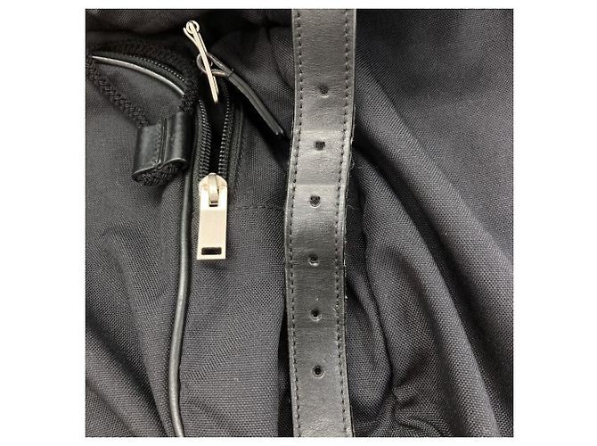 Saint Laurent Rucksack mit Logo Schwarz - Ansicht 16
