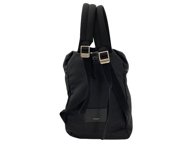 Saint Laurent Rucksack mit Logo Schwarz - Ansicht 2