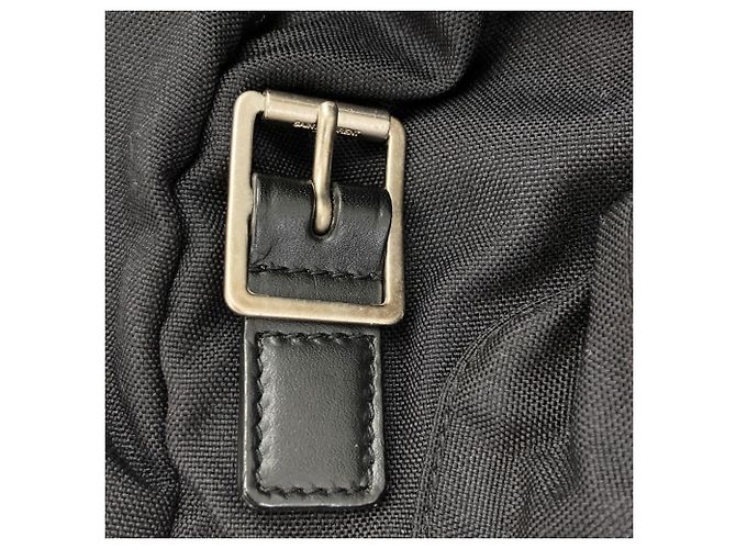 Saint Laurent Rucksack mit Logo Schwarz - Ansicht 20