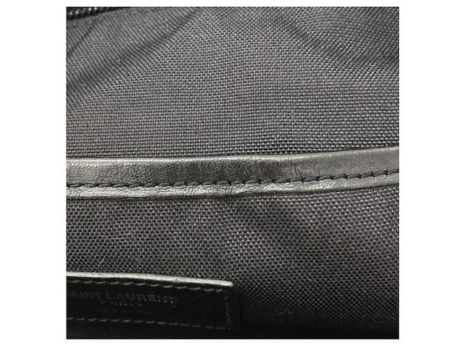 Saint Laurent Rucksack mit Logo Schwarz - Ansicht 9