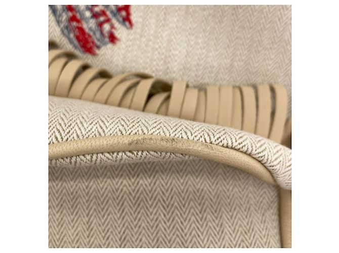 Hermès Hermes Tipi Schultertasche Beige - Ansicht 10