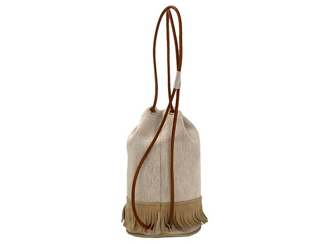 Hermès Hermes Tipi Schultertasche Beige - Ansicht 2