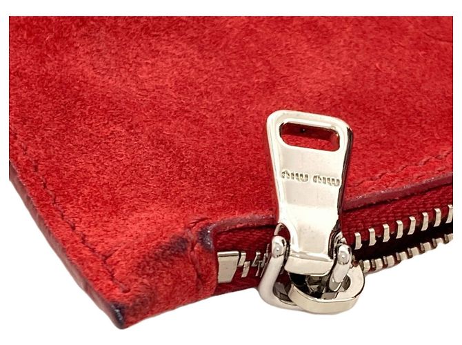 Borsa a tracolla 2-way Miu Miu con stampa di ciliegie Rosso Blu - vista 9