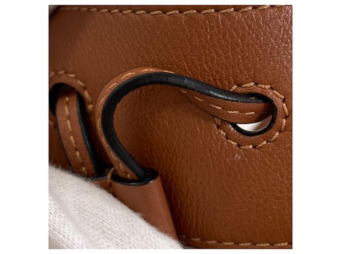 Loewe Hammock 2-Way Handtasche Braun Weiß - Ansicht 19