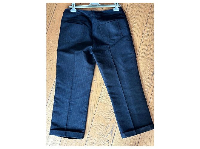 Christian Dior Monogramm Caprihose Schwarz - Ansicht 3
