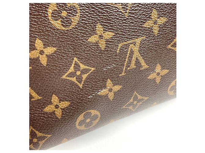 Borsa Louis Vuitton Monogram Popincourt O Tote Bag Marrone - vista 11