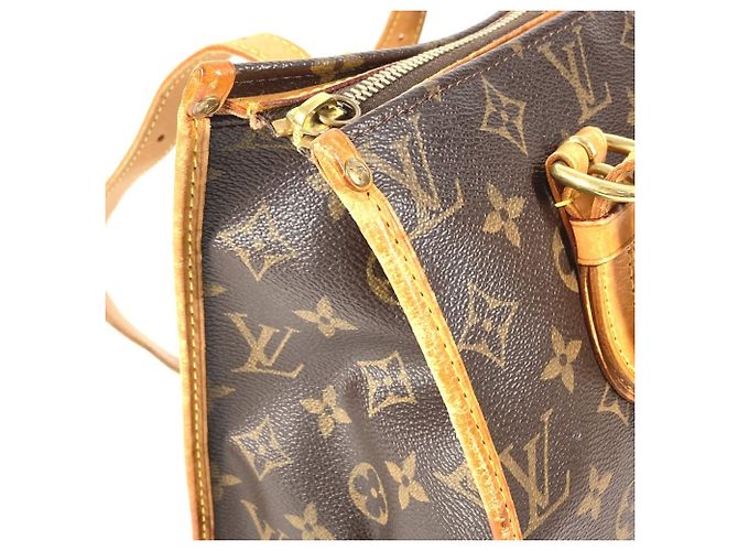 Borsa Louis Vuitton Monogram Popincourt O Tote Bag Marrone - vista 12