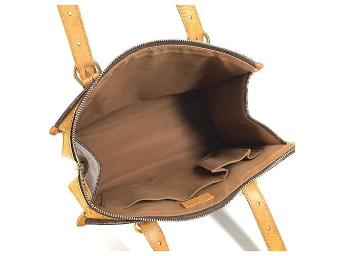 Borsa Louis Vuitton Monogram Popincourt O Tote Bag Marrone - vista 14
