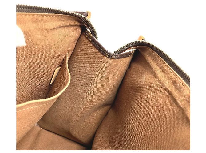 Borsa Louis Vuitton Monogram Popincourt O Tote Bag Marrone - vista 18