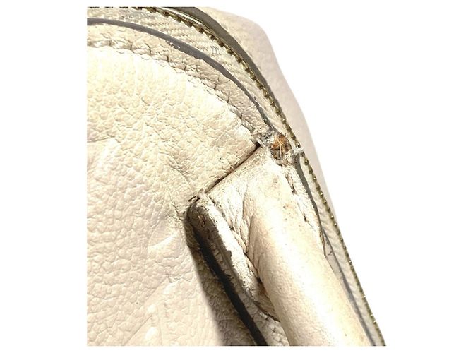 Borsa Tote Louis Vuitton Monogram Empreinte Mare MM Bianco - vista 10