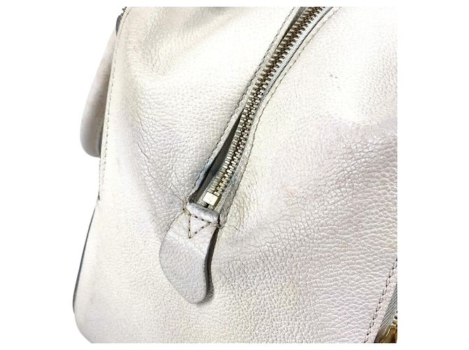 Borsa Tote Louis Vuitton Monogram Empreinte Mare MM Bianco - vista 15