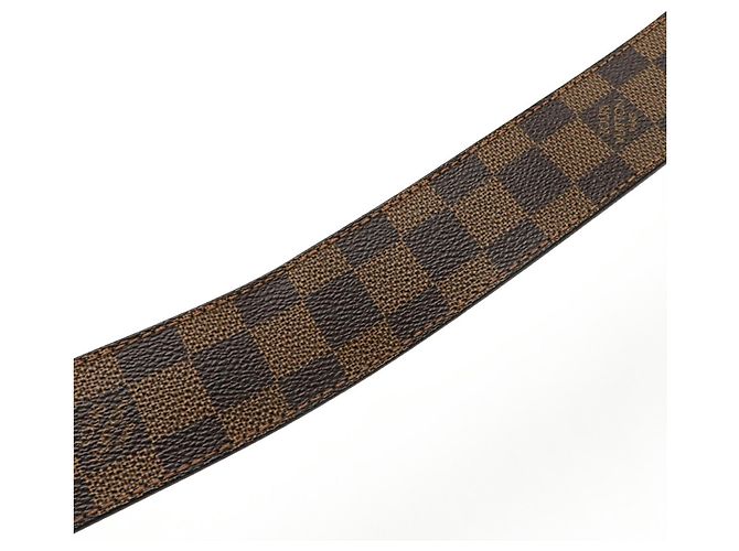 Cintura Louis Vuitton Damier Ceinture LV Initial Marrone - vista 6