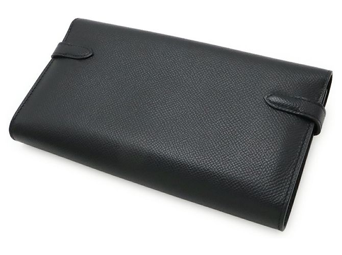 Hermès Hermes Kelly Long Bi-Fold Wallet Schwarz - Ansicht 3