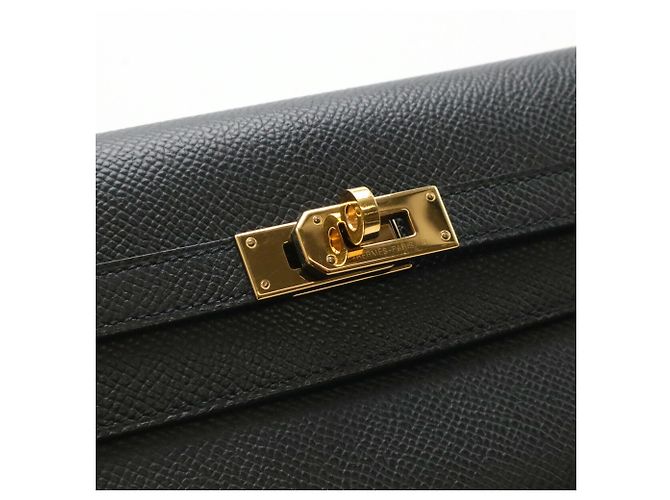 Hermès Hermes Kelly Long Bi-Fold Wallet Schwarz - Ansicht 5