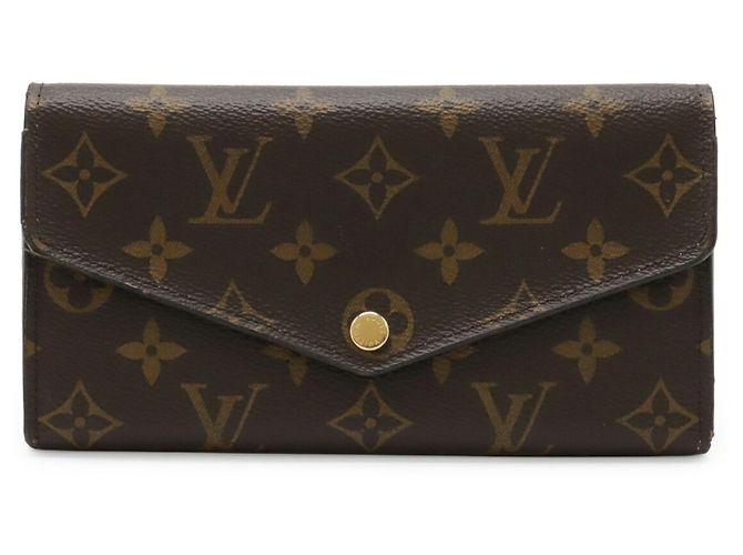 Louis Vuitton Monogram Portefeuille Sarah Cartera Larga Plegable Rosa - vista 2