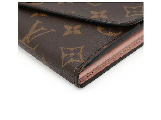 Louis Vuitton Monogram Portefeuille Sarah Cartera Larga Plegable Rosa - vista 4